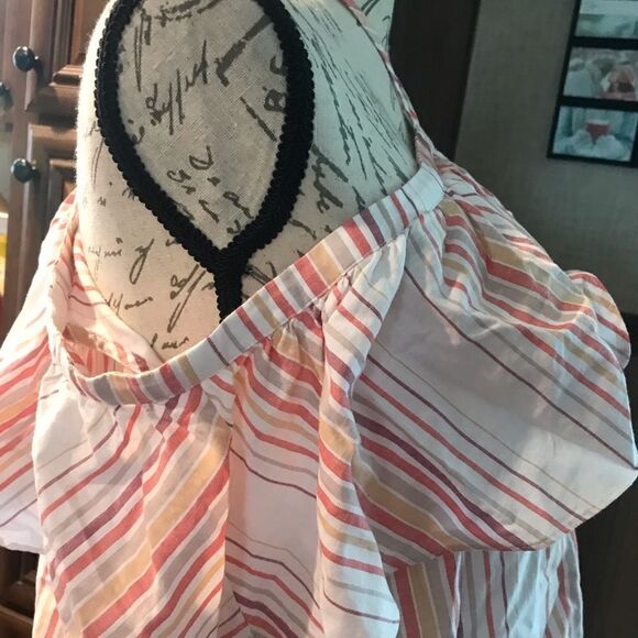 Express Summer Blouse Women's Size Small Petite New - Picture 3 of 11